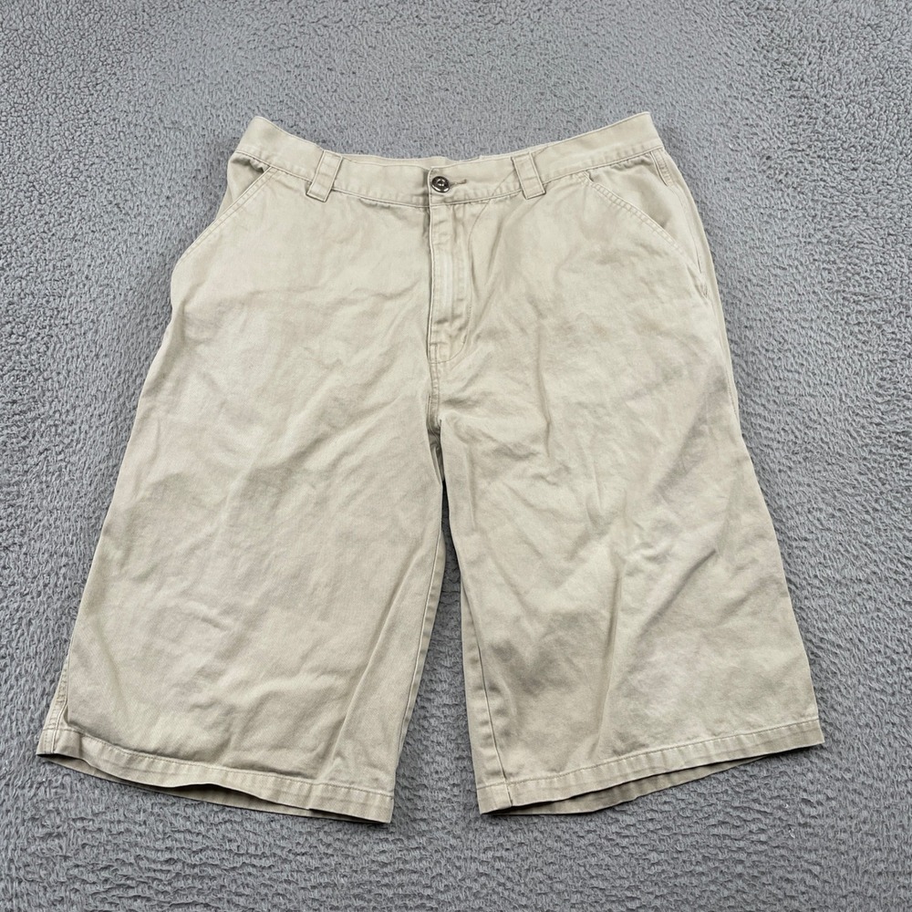 G-Unit Shorts Mens 38 Tan Khaki Cargo Streetwear Cotton Relaxed Fit Casual